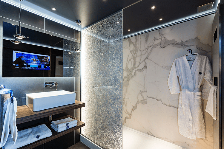 Salle de bain éclairage LED